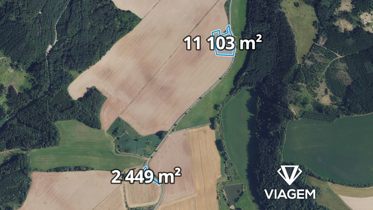 Prodej pole 13552 m²